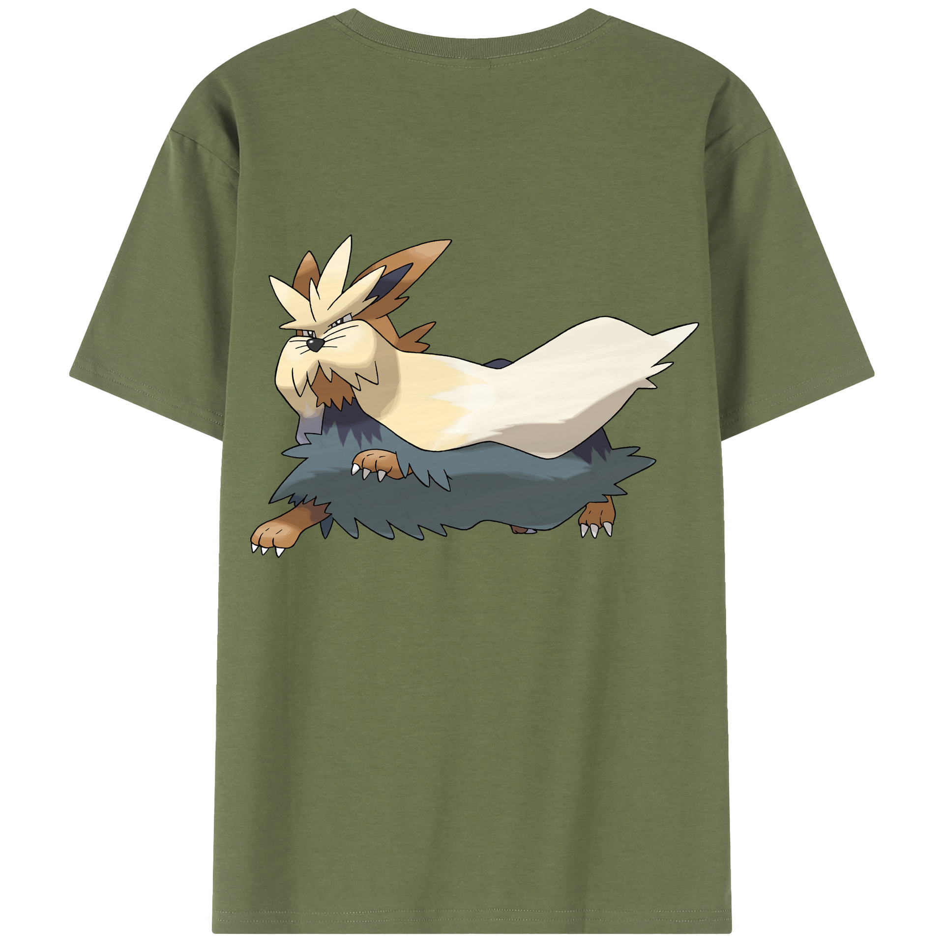 （画像用） ポケットモンスター Pokémon 綿100％半袖Tシャツ（背面プリント）